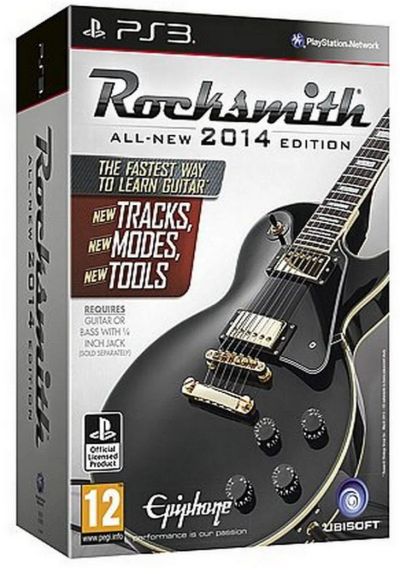 Лот: 8910763. Фото: 1. Rocksmith 2014 для PS3 (диск... Игры для консолей
