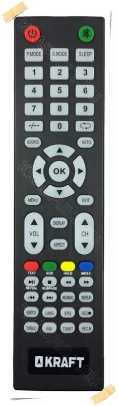 Лот: 15907545. Фото: 1. Пульт KRAFT KTV-4201LEDT2 ORIGINAL. Пульты ДУ