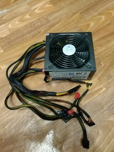 Лот: 10402542. Фото: 1. Блок питания 650w Chieftec. Корпуса, блоки питания