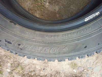 Лот: 18182291. Фото: 1. Шины Dunlop R15, 185-65 зимняя... Шины