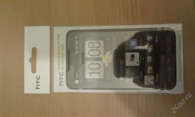 Лот: 1344143. Фото: 1. Защитная пленка на экран HTC HD2... Защитные стёкла, защитные плёнки
