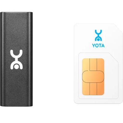 Лот: 22025788. Фото: 1. Модем 4G Yota LTE Wi-Fi. Беспроводные модемы