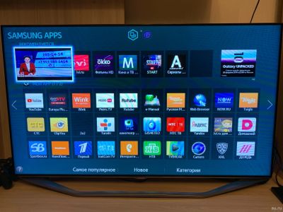 Лот: 13245628. Фото: 1. Продам телевизор Samsung ue46h7000at. Телевизоры