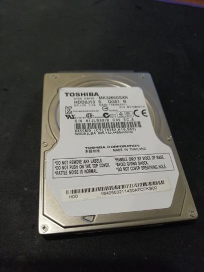 Лот: 15031393. Фото: 1. Жесткий диск для ноутбука: Toshiba... Жёсткие диски (HDD)