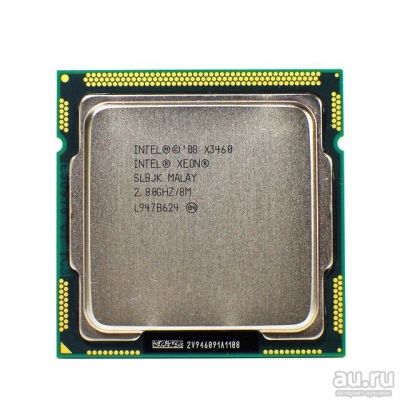 Лот: 13048439. Фото: 1. Процессор Intel Xeon X3460 (LGA1156... Процессоры