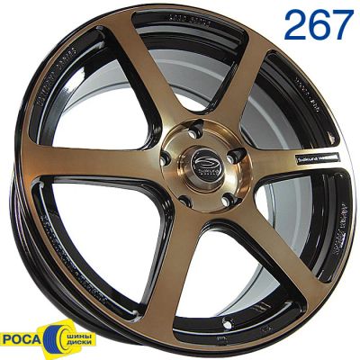 Лот: 3814046. Фото: 1. Диски новые Sakura Wheels 3909... Диски