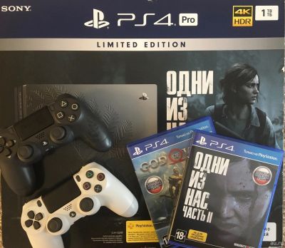 Лот: 16530476. Фото: 1. Sony PlayStation 4 Pro 1TB Limited... Игровые приставки, консоли