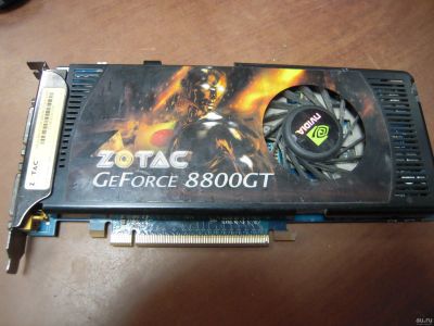 Лот: 12833756. Фото: 1. PCI-E видеокарта 8800GT 512mb... Видеокарты