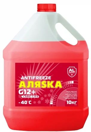 Лот: 11249200. Фото: 1. Антифриз Long Life G12+ Аляска... Масла, жидкости