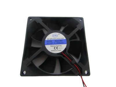 Лот: 17507568. Фото: 1. Вентилятор AAA 8025 MS 12V 0.25A. Радиаторы, системы охлаждения