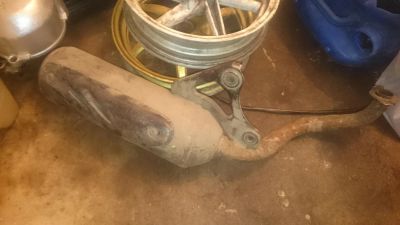 Лот: 6124948. Фото: 1. Глушитель Honda Dio 34/35. Запчасти