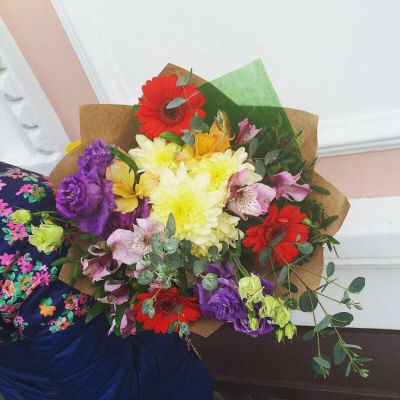 Лот: 7543105. Фото: 1. Сборный букет. Цветы на Щорса... Свежие цветы
