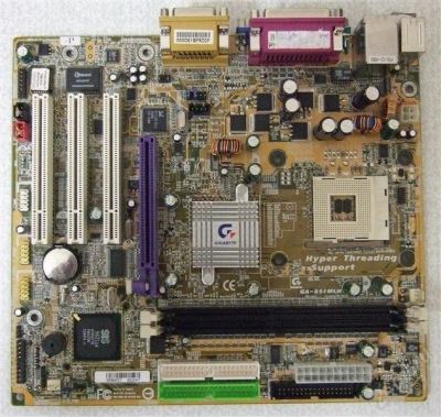 Лот: 1723094. Фото: 1. GigaByte GA-8SIMLH Socket478... Материнские платы