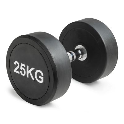 Лот: 25263003. Фото: 1. Гантель неразборная круглая 25... Гантели