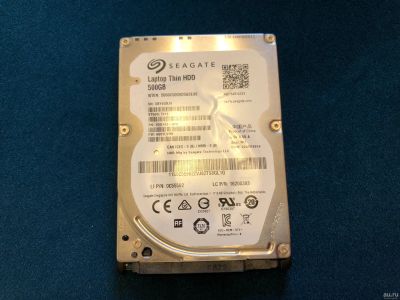 Лот: 18051990. Фото: 1. Seagate Laptop Thin HDD 500gb. Жёсткие диски (HDD)