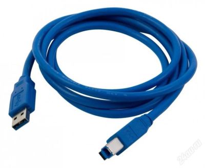 Лот: 2282287. Фото: 1. Кабель USB 3.0 AM-BM 1.5 м. Шлейфы, кабели, переходники