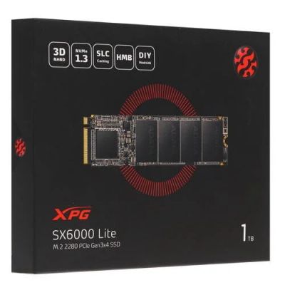 Лот: 17058041. Фото: 1. SSD 1Tb M.2 A-Data XPG SX6000... SSD-накопители