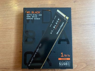 Лот: 24918710. Фото: 1. Ssd nvme WD SN770 1tb. SSD-накопители