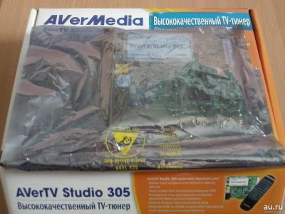 Лот: 9227199. Фото: 1. tv тюнер AverTV 305. ТВ-тюнеры и карты захвата