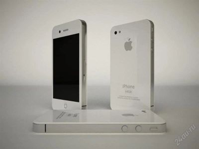 Лот: 2385970. Фото: 1. iphone 4g 8 white не заряжается... Смартфоны