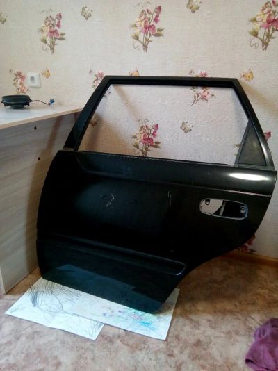 Лот: 11849453. Фото: 1. Дверь caldina st210,st215 задняя... Кузов