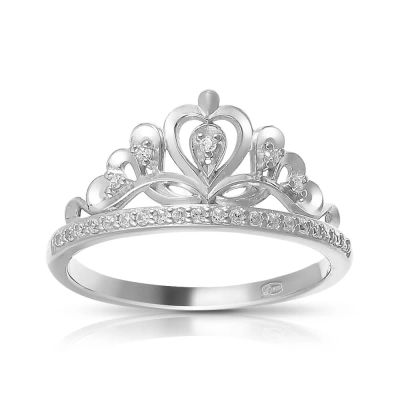 Лот: 23885347. Фото: 1. Кольцо TALANT Корона из серебра... Кольца, перстни