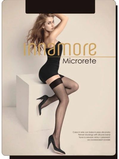 Лот: 6363342. Фото: 1. Innamore Microrete Чулки женские. Колготки, чулки