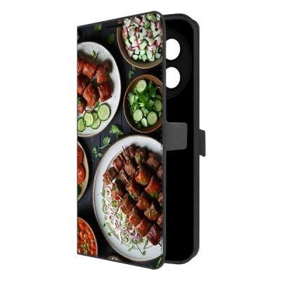 Лот: 25541504. Фото: 1. Чехол Krutoff Eco Book "Застолье... Чехлы, бамперы