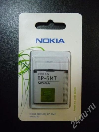 Лот: 3265089. Фото: 1. Акб BP-6MT orig 100% Nokia E51... Аккумуляторы