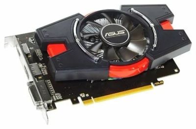 Лот: 17649585. Фото: 1. Видеокарта ASUS HD 6670 1 Гб GDDR5. Видеокарты