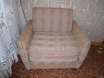 Лот: 13647569. Фото: 1. раскладное кресло-кровать. Кровати