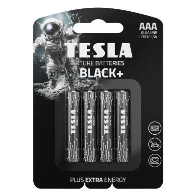 Лот: 24657982. Фото: 1. Батарейки Tesla Black+ LR03 (AAA... Батарейки, аккумуляторы, элементы питания