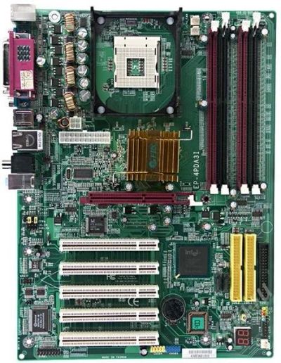 Лот: 562276. Фото: 1. Материнская плата Epox EP-4PDA3I-3... Материнские платы