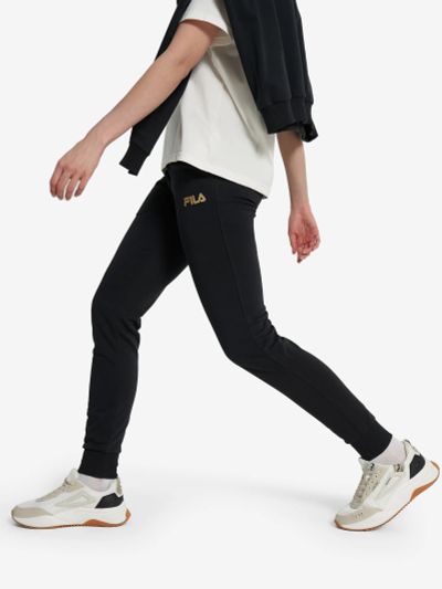 Лот: 22424158. Фото: 1. Брюки женские FILA, Черный. Другое (спортивная одежда)