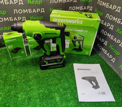 Лот: 23227737. Фото: 1. Аккумуляторный перфоратор бесщеточный... Электроинструмент