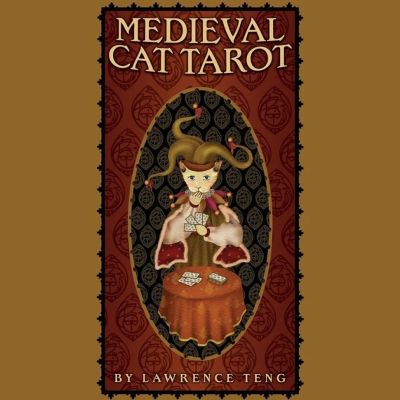 Лот: 21315780. Фото: 1. Карты Таро "Medieval Cat Tarot... Талисманы, амулеты, предметы для магии