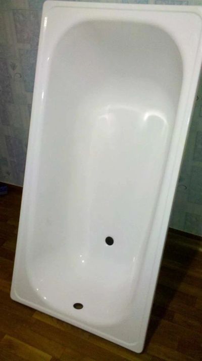 Лот: 3755390. Фото: 1. Стальная эмалированная ванна WhiteWave... Ванны и комплектующие