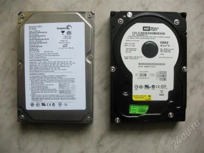 Лот: 416762. Фото: 1. Два винта. Western digital WD800JB... Жёсткие диски (HDD)