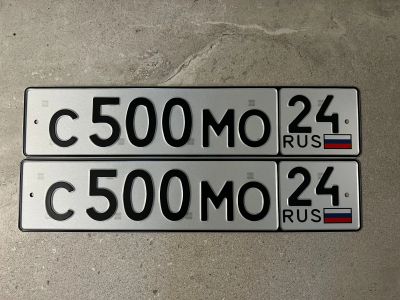 Лот: 21765297. Фото: 1. Продам гос.номер С 500 МО 24. Госномера