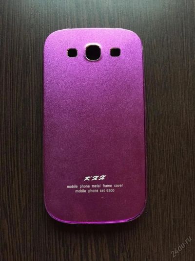 Лот: 5221482. Фото: 1. Чехол для Samsung Galaxy S3 металлический. Брелоки, подвески