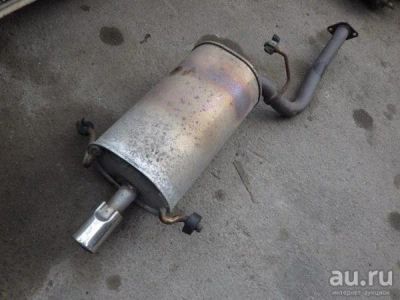 Лот: 12823019. Фото: 1. Глушитель Subaru Impreza GGC EL15. Двигатель и элементы двигателя