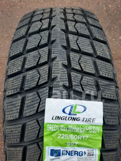 Лот: 23687086. Фото: 1. Зимняя резина 225/60 R-17 "LingLong... Шины
