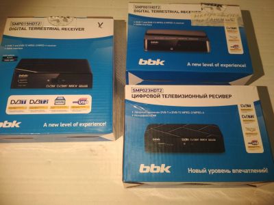 Лот: 17104838. Фото: 1. ТВ приставки 3 шт. Цифровое, спутниковое ТВ
