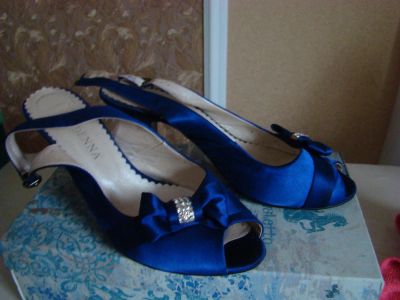 Лот: 3483083. Фото: 1. синие туфли. Туфли
