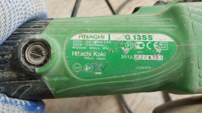 Лот: 14027756. Фото: 1. Болгарка Hitachi 125. Электроинструмент