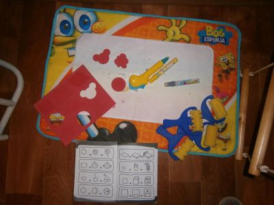 Лот: 6952753. Фото: 1. Акваковрик "Doodle Fun" Spanch... Развивающие