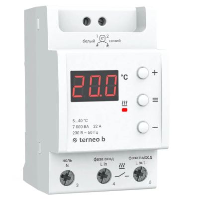 Лот: 16952032. Фото: 1. Терморегулятор TERNEO B (Для больших... Тёплый пол