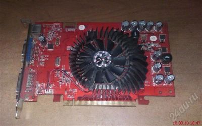 Лот: 507378. Фото: 1. pci-e Geforce 7600gs 256mb. Видеокарты