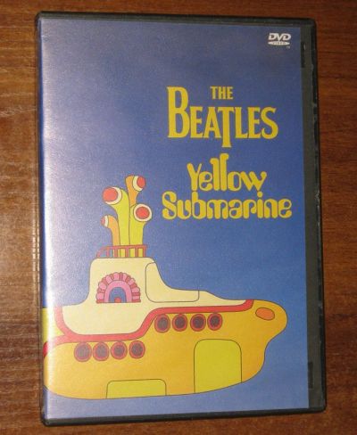 Лот: 16762156. Фото: 1. DVD диск мультфильм The Beatles... Видеозаписи, фильмы
