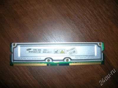 Лот: 734896. Фото: 1. Оперативная память C-RIMM на 256mb... Оперативная память
